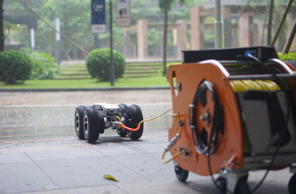 孝陵卫管道检测机器人