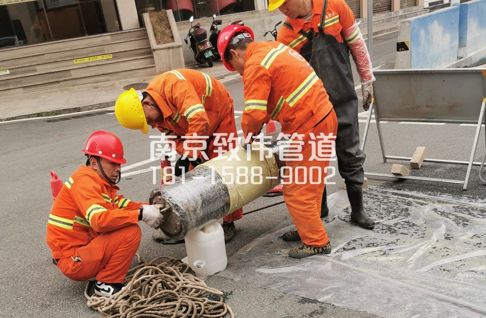 孝陵卫管道修复